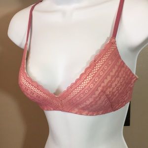 Victoria’s Secret 32D no wire bra.